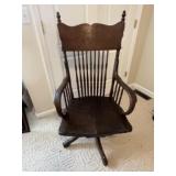 Very  old office chair not on rollers