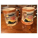 Face beer mugs