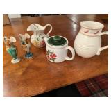 Pitchers. Strawberry one says McCoy