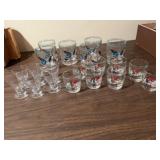 Tumblers. Duck ones are plastic