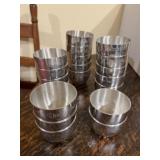 Kirk Steif pewter tumblers