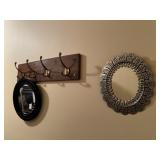Mirrors and coat hanger
