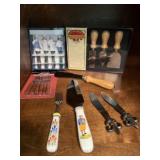 Spreaders, cheese knives and miscellaneous