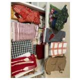 Dish towels potholders etc.