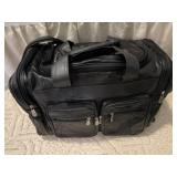 Navarre buffalo leather duffel bag