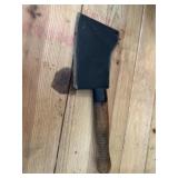 Old meat cleaver