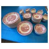 Homer Laughlin dinnerware. Includes different