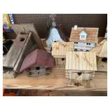 Several bird houses