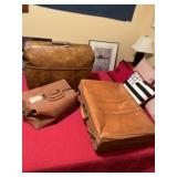 Vintage luggage. Four pieces
