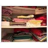 Table linens placemats napkins and tablecloths