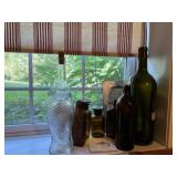 Old bottles coasters etc.