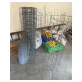 4 x 2 welded wire other wire and four tomato