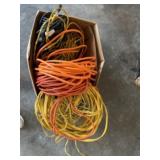 Box full of extension cords