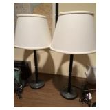 2 lamps 29 inches tall