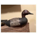 Antique wood duck decoy