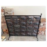 Fireplace screen