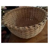 Large antique egg basket