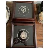 Framed crests