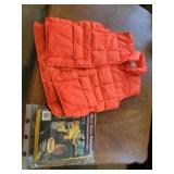 Vest rain coat with bibs and windbreaker