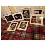 Seven pieces photography art done by Frank