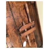 Old wood clamp