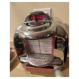 Table top radio/cassette player. Looks like old