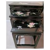 Nesting tables set of three