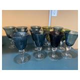 Vintage Artland hand blown goblets. Gorgeous!