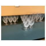 Waterford drinking glasses. First picture shows