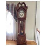 Grandfather clock.