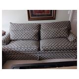 Couch multi-colored dark colors see picture