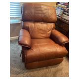 Leather La-Z-Boy rocker recliner