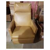 Vinyl rocker recliner mechanically sound