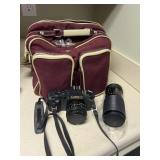 35mm Canon T50 and Sears 80-200 multicolor lense