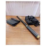 Bushnell binoculars with case a monocular and one