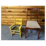 Craddock side/dining chair and child
