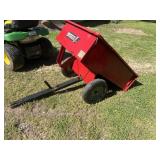 HUSKEE 10 ft.³ dump yard cart