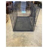 Extra large dog crate measures 48L by 30 wide by