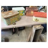 4 Vintage metal bread boxes