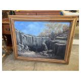 Signed Painting by Doug TOTTEN. With frame