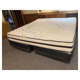 King size bed with firm beautyrest mattress