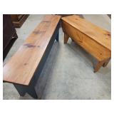 Two benches one is 3 ft one is 4 ft