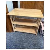 Mission style folding bookcase