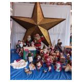 Some vintage Christmas decorations others as