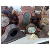Clock bodies or shells another large lot