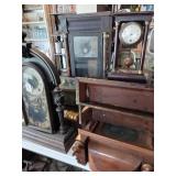 Clock bodies or shells large lot
