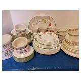 Corelle dishes two separate patterns the fruit
