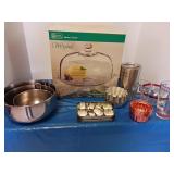 Stainless steel mixing bowls miniature cookie