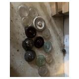 Vintage/antique canning jar lids, including