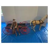 Vintage Johnny west pieces. Johnny west with a